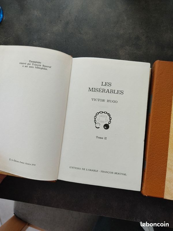 Livres les misérables tome 2 et 3 (image 9)