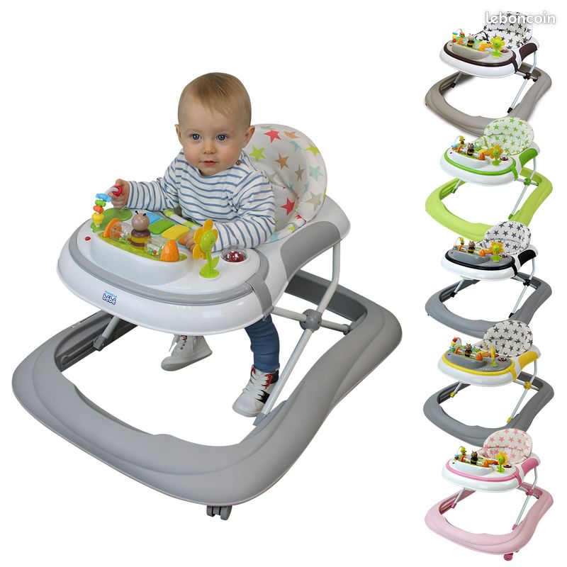 Jouet Bebe 9 Mois Baninni Miro Trotteur Bébé Avec Plateau Multi-activités Trotteur Bebe Fille