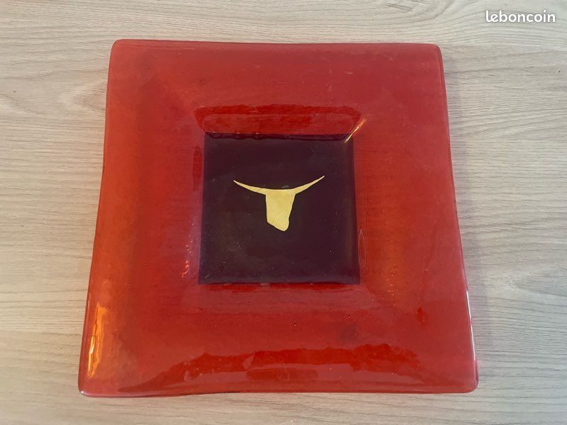 Plateau en verre design (image 1)