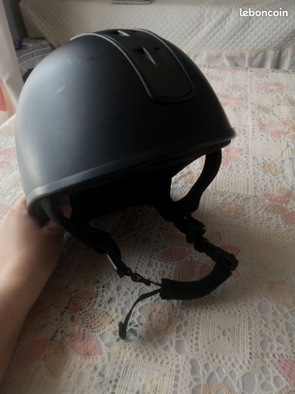Bombe casque d'équitation 8-10 ans T54 (image 1)