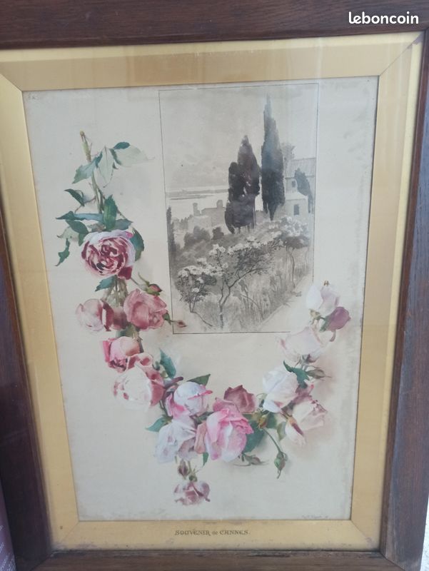 Aquarelle Souvenir de Cannes de Ruth Mercier (image 4)