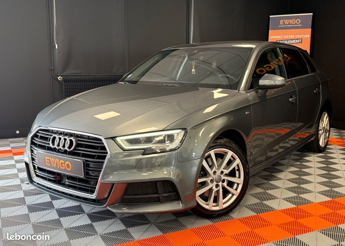 AUDI A3 SPORTBACK 2.0 TDI 150Ch S LINE EXT S-TRONIC BVA - APPLE CARPLAY - SIEGES CHAUFFANTS (image 1)