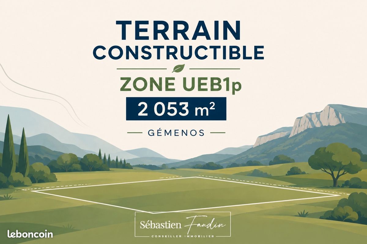 Terrain 2 053 m² Gemenos · à Gémenos · 2 000 000 €