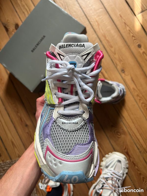 Shop Balenciaga Balenciaga Track Trainers Grey Balenciaga Track