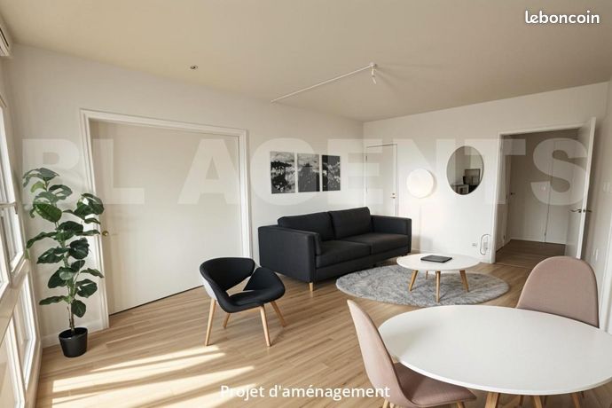 Appartement 3 pièces 60 m²