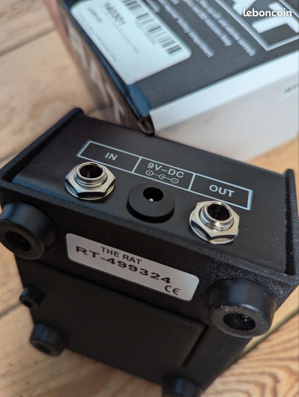 Pédale De Distorsion Pro Co RAT2 - Noir - Polyvalente Pour Guitare