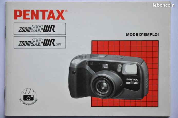 Pentax zoom 90-wr Photo, audio vidéo