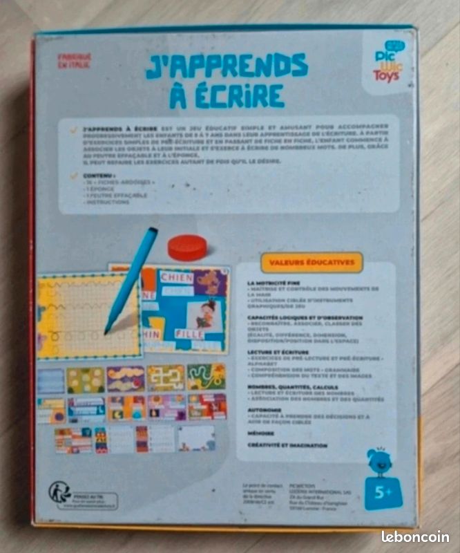 Jeu pédagogique j apprends à écrire (image 2)