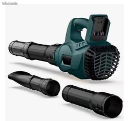 Souffleur De Feuilles électrique Sans Fil Avec Batterie De 4000 MAh Et Chargeur, Souffleur D'air électrique Avec Moteur Sans Balais, Léger Pour L'entretien De La Pelouse, La Terrasse, La Neige