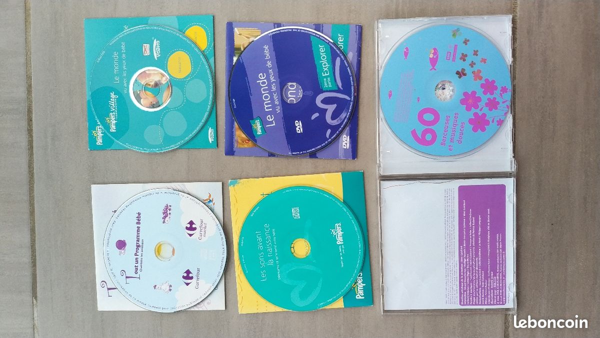 CD 60 berceuses et musiques douces pour jeunes enfants ( Lakiki37) (image 3)