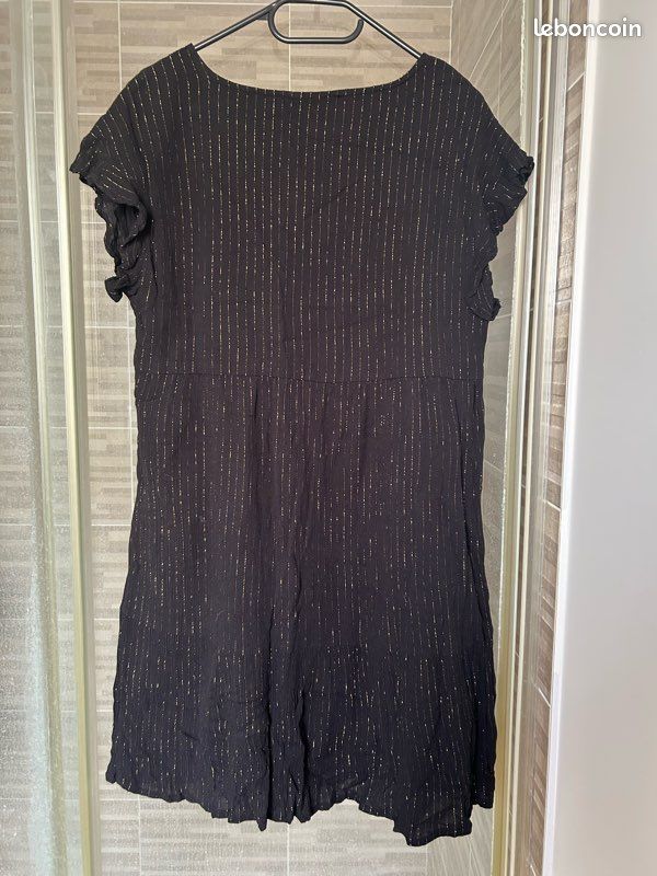 Robe noire et doré Promod (image 2)