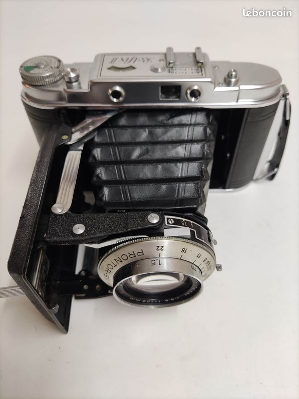 ANCIEN APPAREIL PHOTO à Soufflet KODAK FOLDING HAWK-EYE n° 2 model B EUR 12,90 - FR
