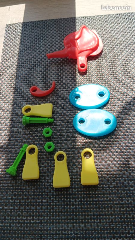 Jouet ELEPHANT En Plastique VINTAGE (image 8)