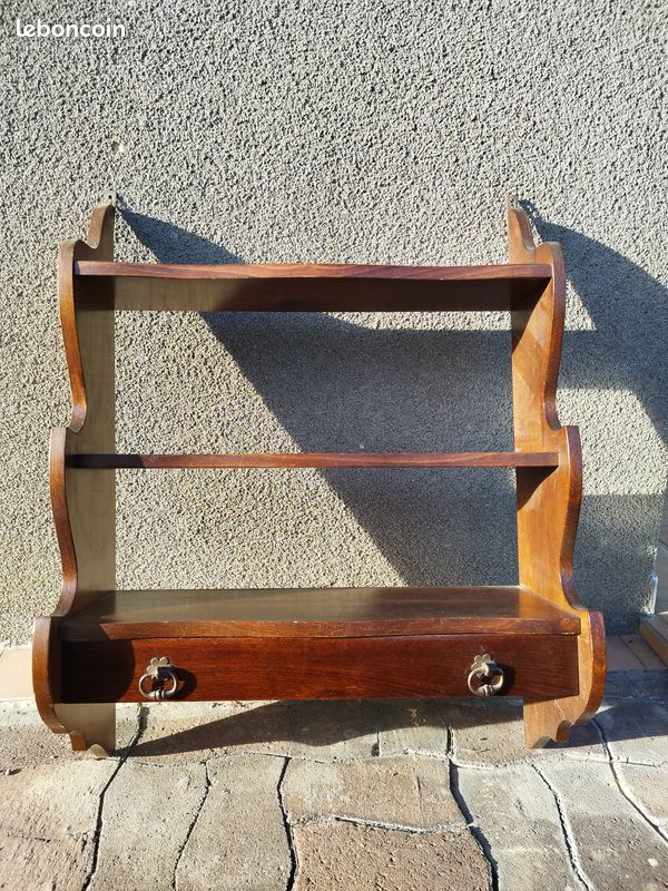 Étagère murale en bois (image 3)