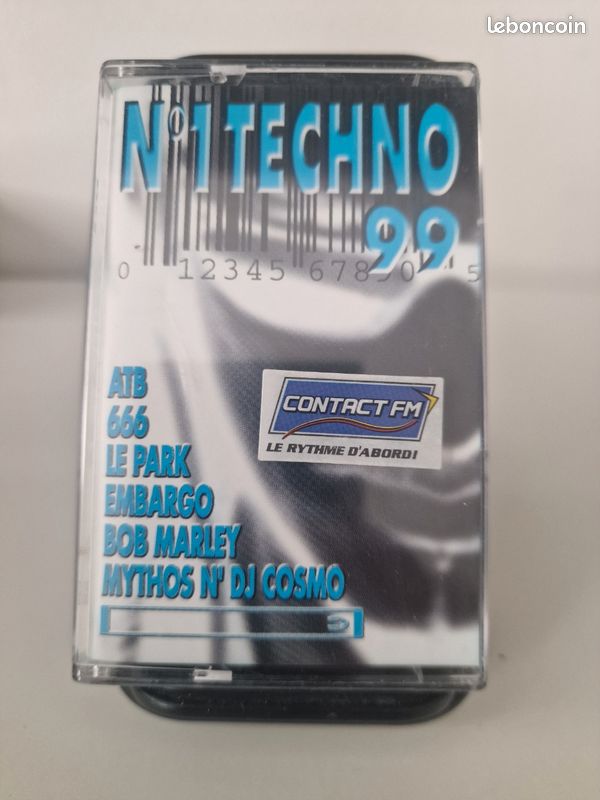 N 1 techno 99 cassette k7 (image 1)
