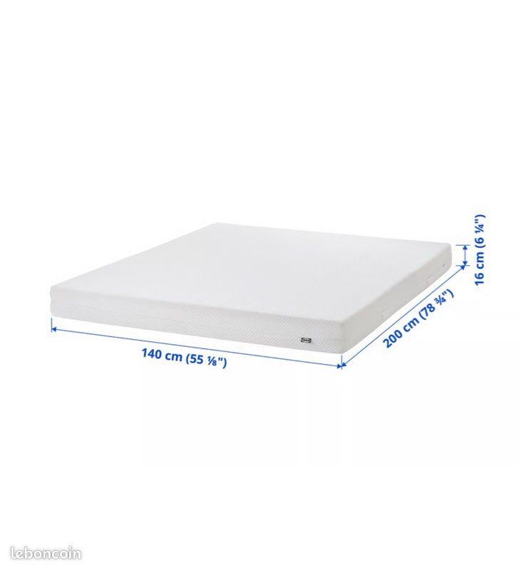 Matelas IKEA 140x200 (image 2)