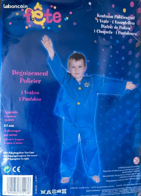 Déguisement policier (image 1)