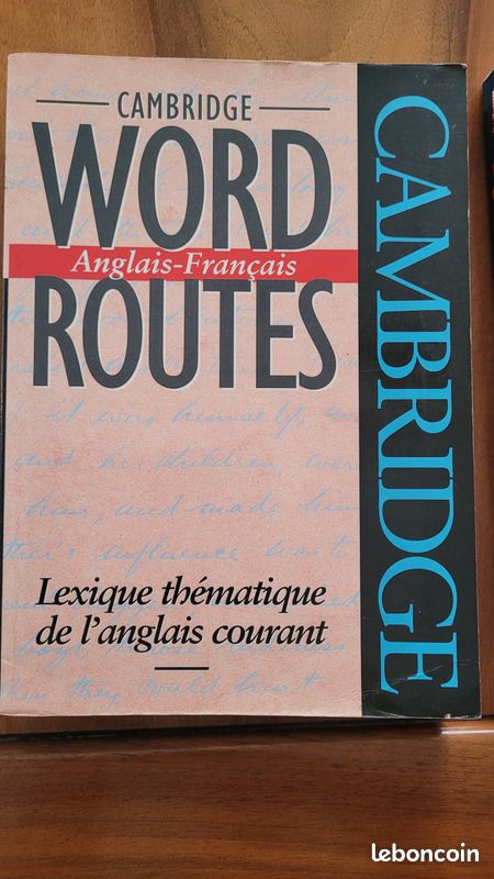 Lexique Anglais Français (image 1)