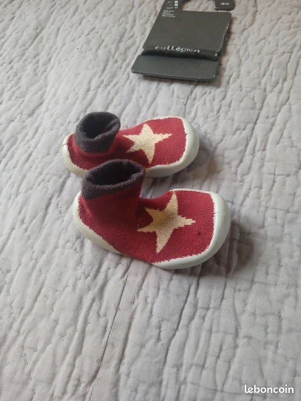 Chaussons bébé antidérapants Collégiens 18/19 (image 20)