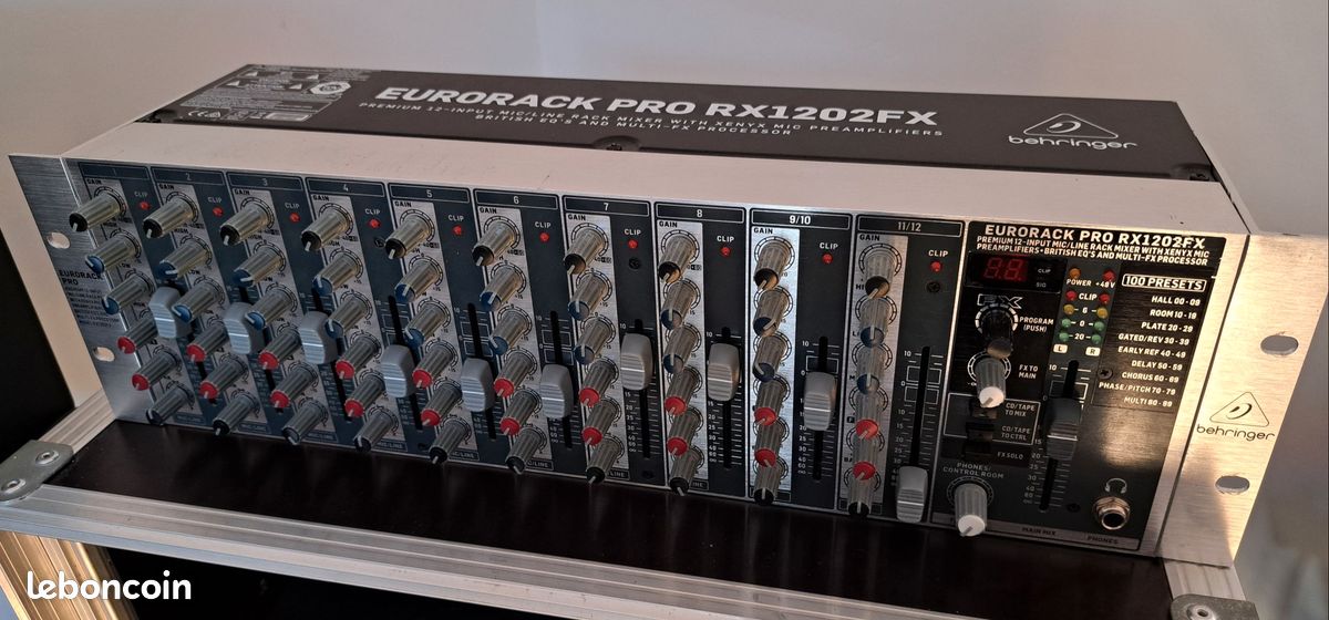 Behringer Eurorack Pro RX1202FX - État irréprochable (image 3)