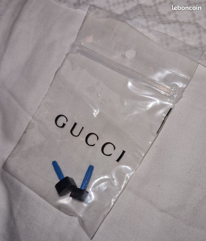 Escarpins cuir et velours noirs Gucci neufs (image 14)
