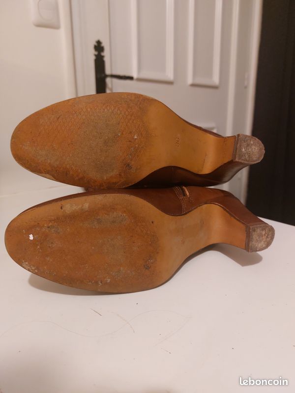 Bottes plissées André taille 36 - cuir (image 6)
