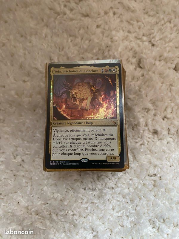 Magic the Gathering: Deck commander Voja, mchoires du Conclave - Collection