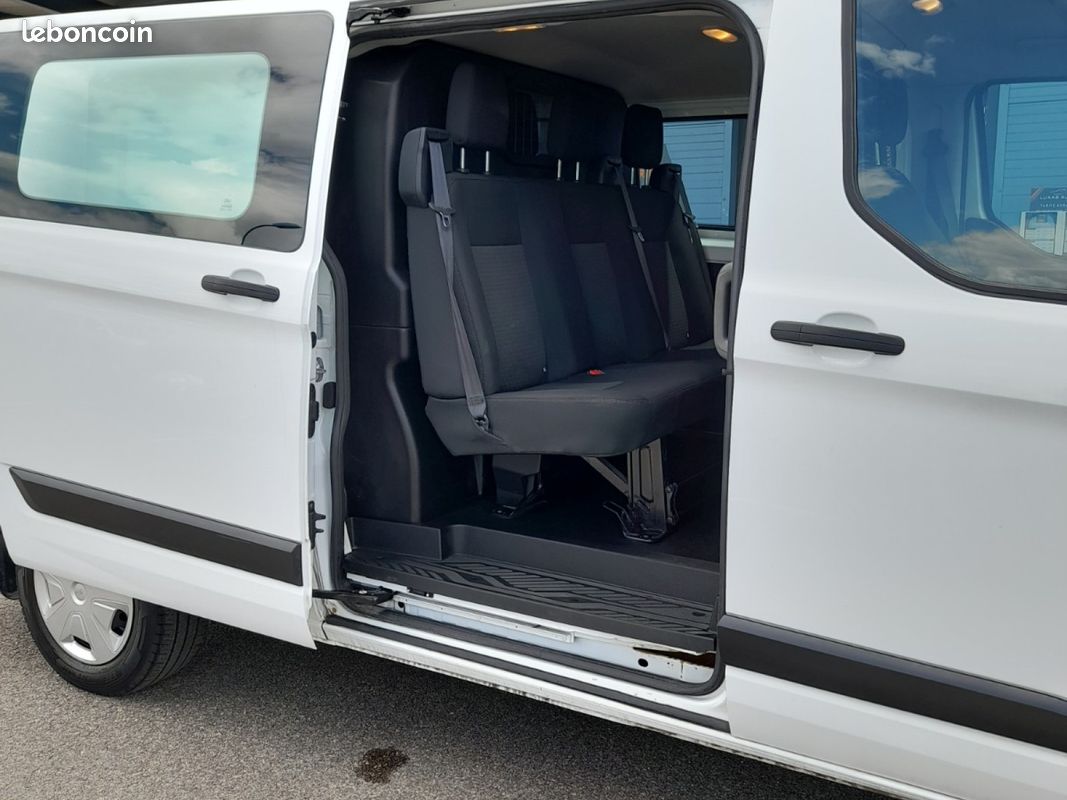 Ford transit custom cabine approfondie 6 places l2h1 130cv trend business prix 18000 euros ht (image 11)