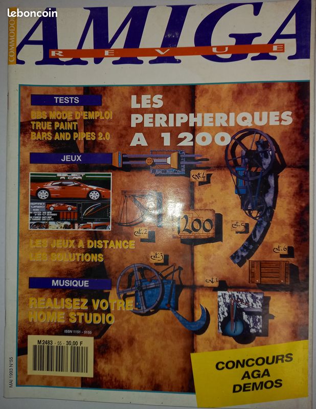 3 REVUES Amiga Commodore ANNEES 1993 (image 1)
