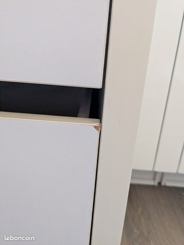 Bureau d'angle blanc IKEA (image 11)