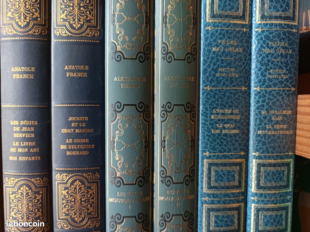 Livres collection cercle du bibliophile, Alexandre Dumas, Anatole France... (image 4)