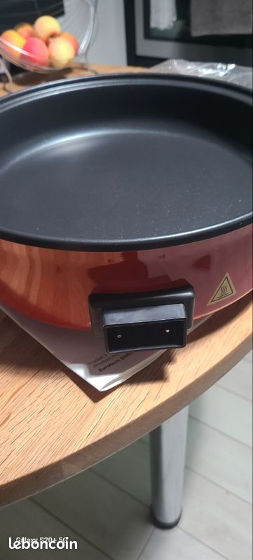 Mijoteuse / Poêle à pizza électrique Evatronic 1500W (Neuve) (image 8)