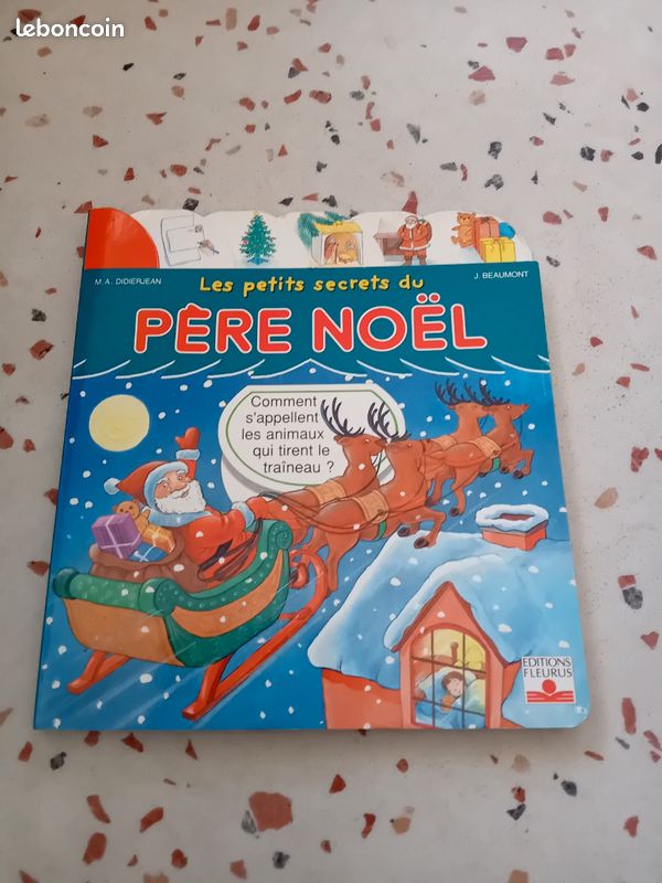 Les petits secrets du Père Noël – Fleurus – livre à caches – dès 4 ans (image 1)
