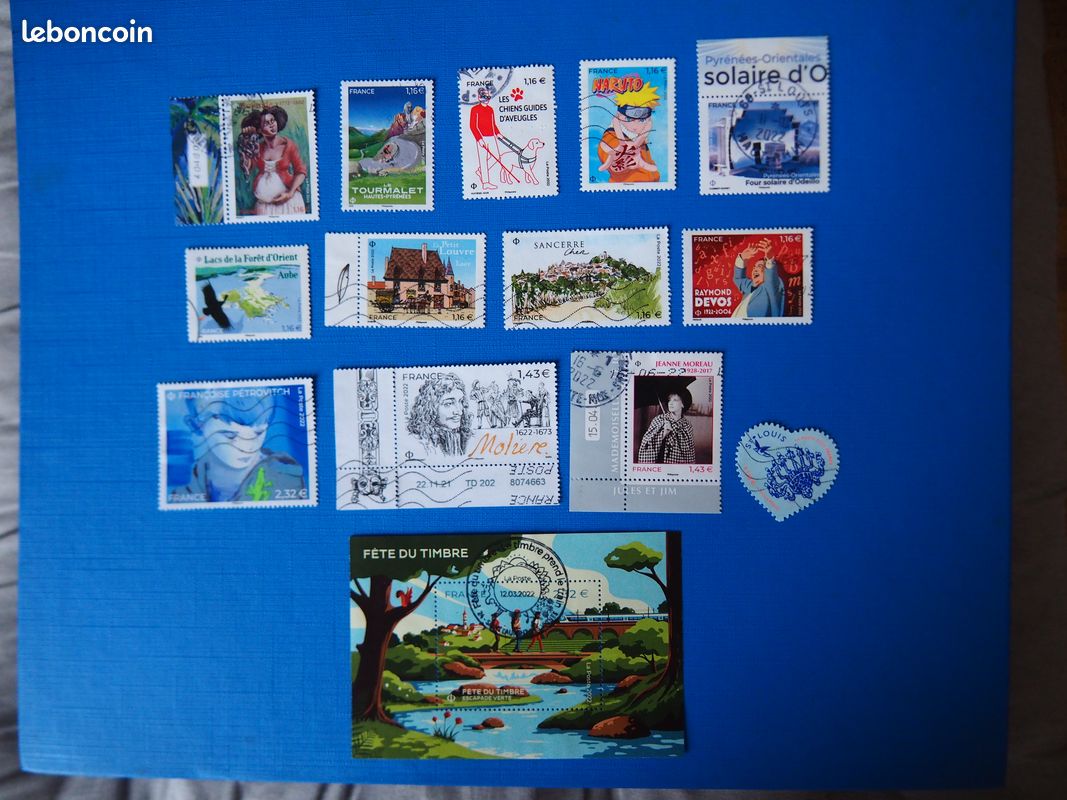 PETIT LOT DE Timbres France Neuf Et Obliteres Ancien EUR 0,50 - FR