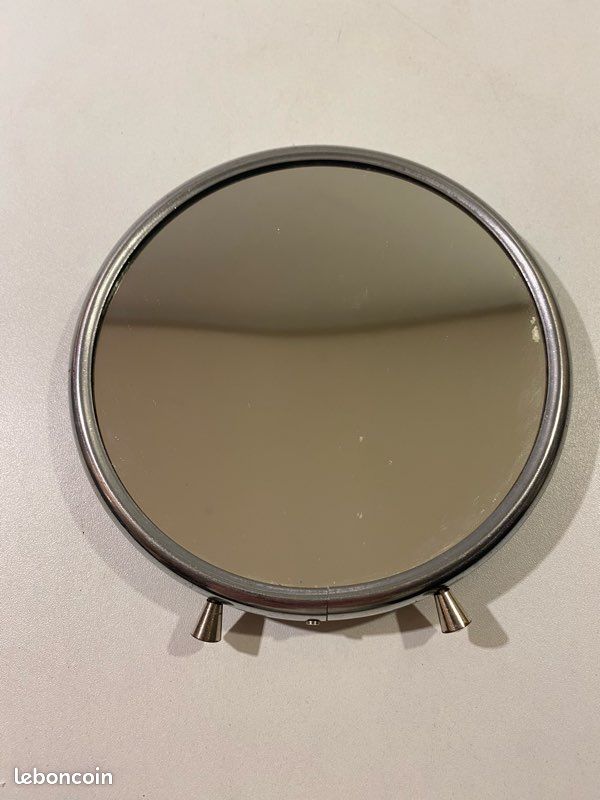 Miroir de barbier ancien (image 1)