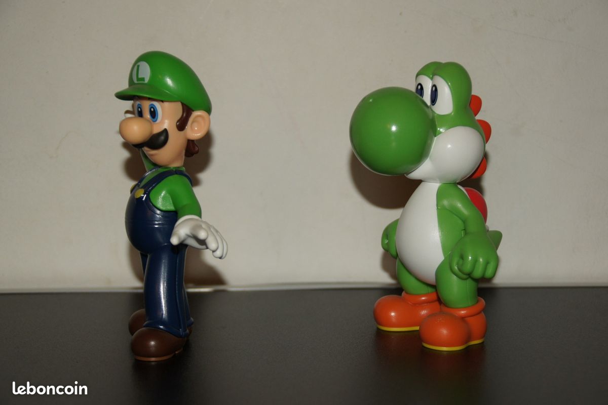 GRANDES Figurines « YOSHI et LUIGI » (image 2)