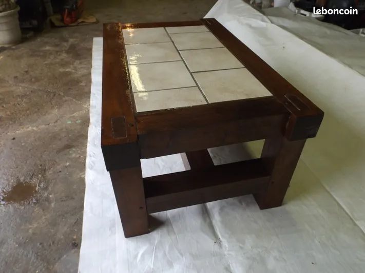 Table de salon (fait maison) (image 3)