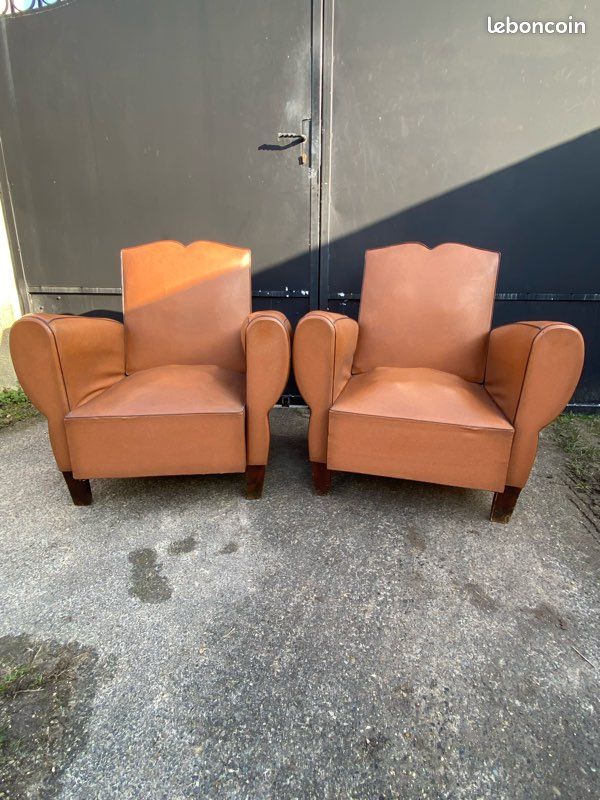 Paire de fauteuils Art Déco (image 2)