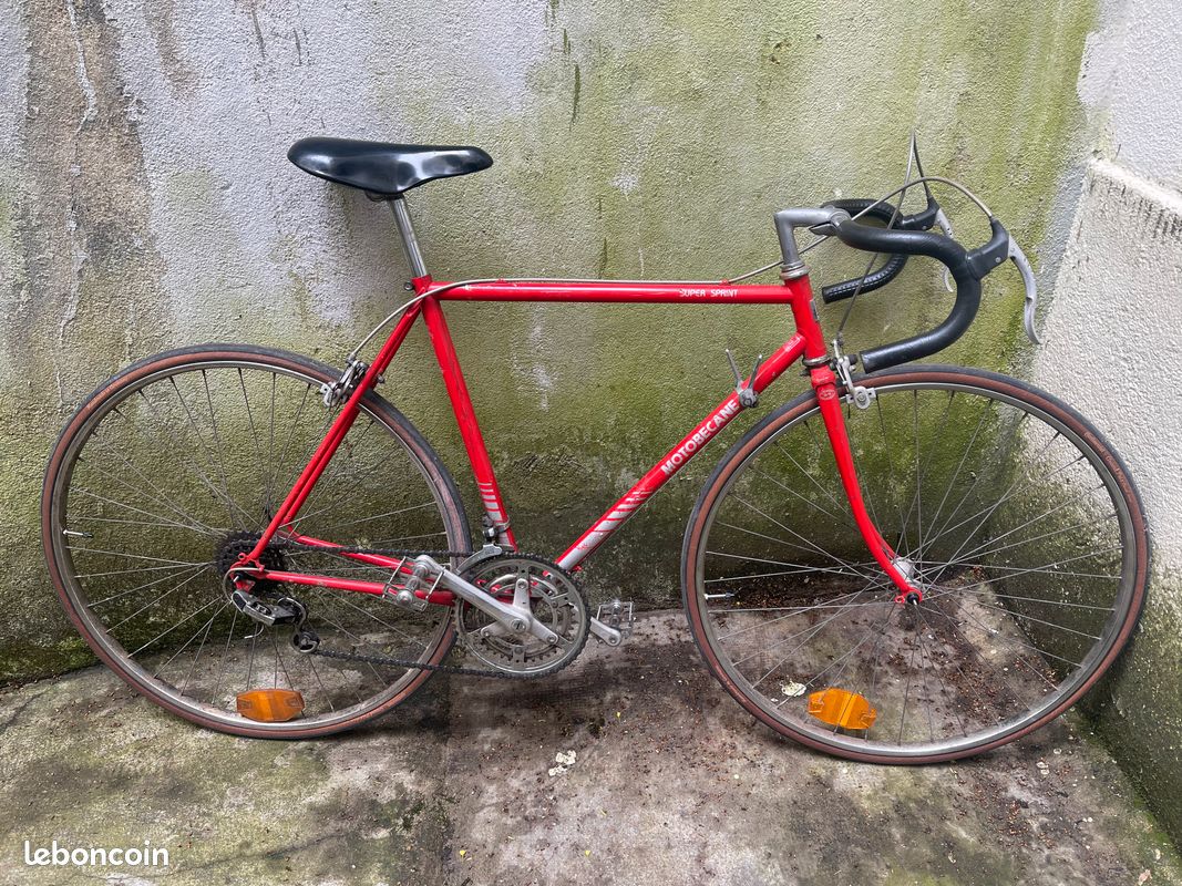 Vélo Motobécane supersprint rouge 1983-1985 (image 1)