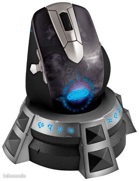 Interface du logiciel de la souris Steelseries World of Warcraft