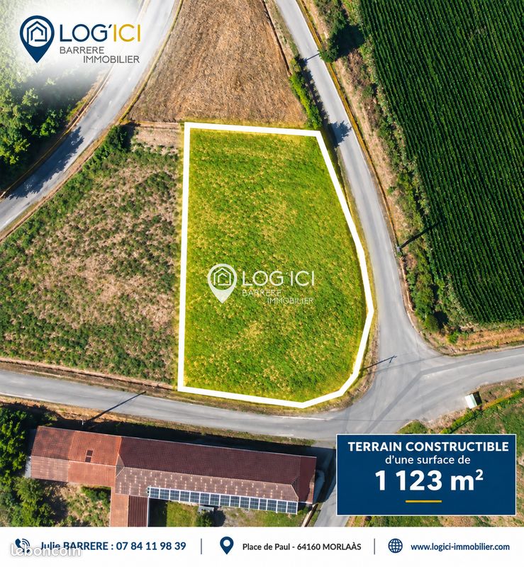 Terrain 1123 m² · à Riupeyrous · 1 123 m² · 29 000 €