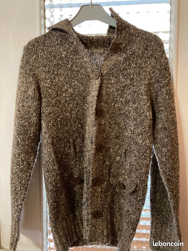 Gilet marron (image 1)