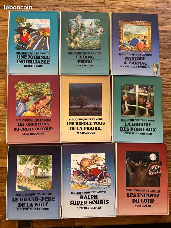Lot 9 livres (image 1)