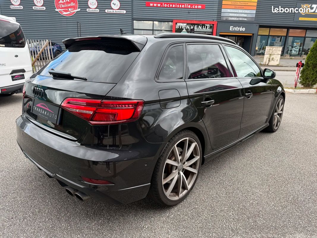 Audi S3 8v2 2.0 TFSI 310cv quattro Pack CARBON Noir panthere (image 5)
