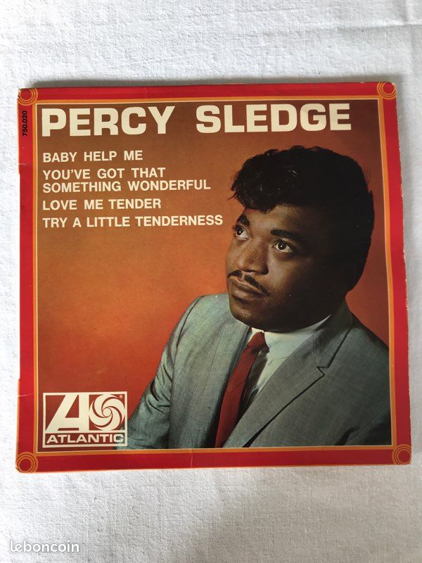 Percy Sledge EP 45 tours Atlantic records (image 1)