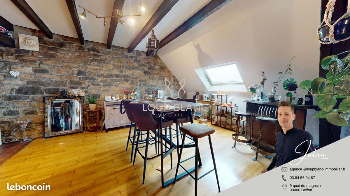 Appartement 4 pièces 70 m² · à Belfort · 70 m² · 92 500 €