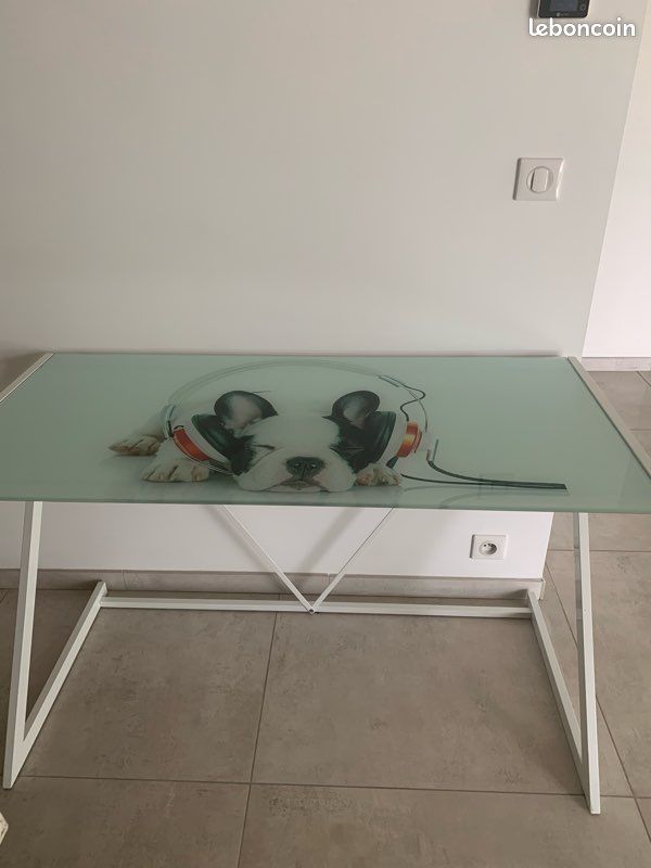 Bureau en verre (image 3)