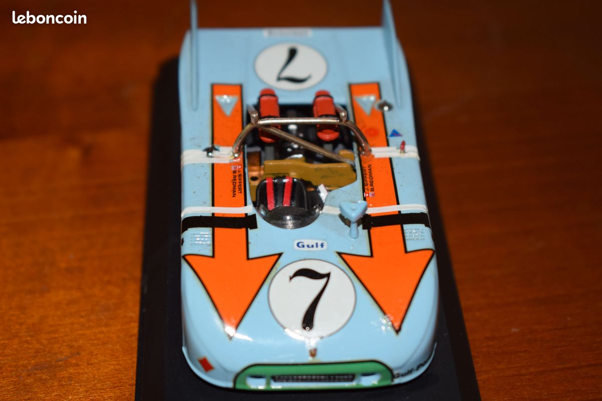 Porsche 908/3 #7 Retired Targa Florio 1971 Siffert / Redman GULF 1/43 (image 2)