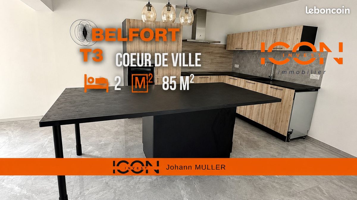 Appartement 4 pièces 85 m² · à Belfort · 85 m² · 136 900 €