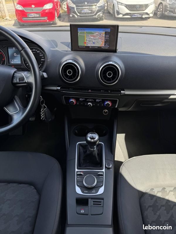 Audi A3 sportback 1.6 TDI 110 GPS TEL CLIM REGULATEUR (image 11)